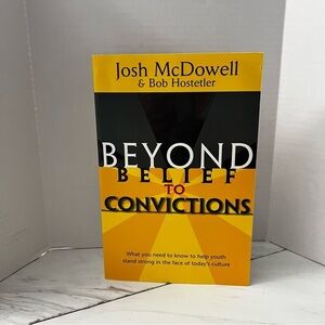 Beyond Belief To Convictions Josh McDowell & Bob Hostetler Book